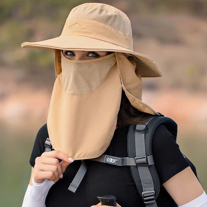 Mũ bucket GOLF Hàn Quốc có che gáy & che mặt dành cho nam & nữ HZ2511_thumbnail_4