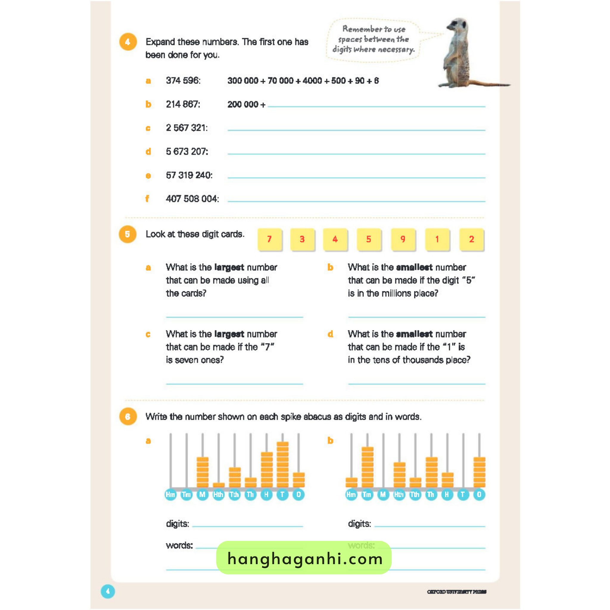 Toán Tiếng Anh Oxford grade 6 cho bé lớp 6, Oxford Mathematics Primary Years Programe_thumbnail_2
