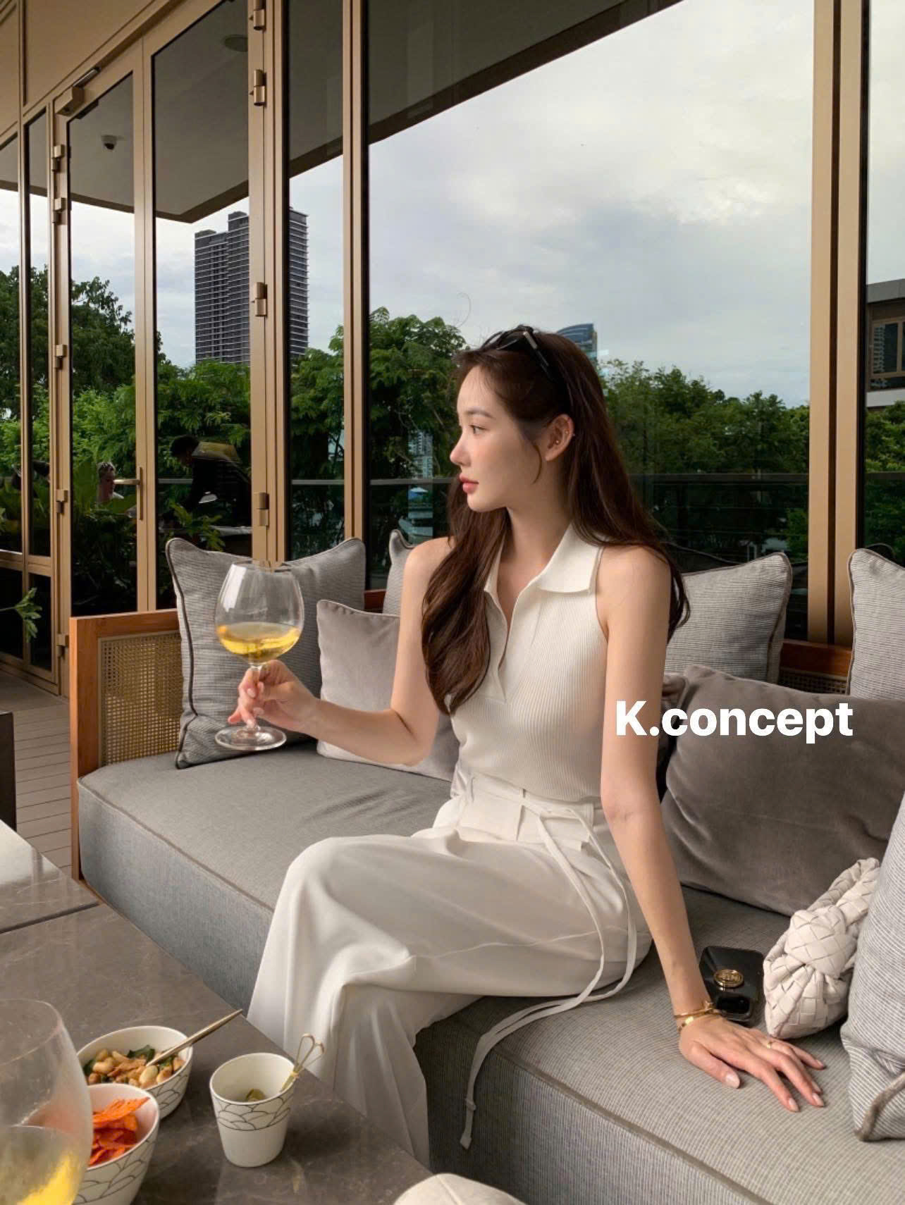 Áo thun tay ngắn Cotton Q ba lỗ dệt ( TRẮNG )_thumbnail_1