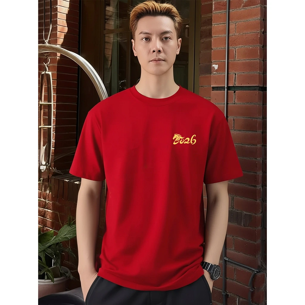 Áo thun nam form rộng Tết 2026 Miucho Iconic vải dày dặn thoáng mát in mix 2959_thumbnail_6