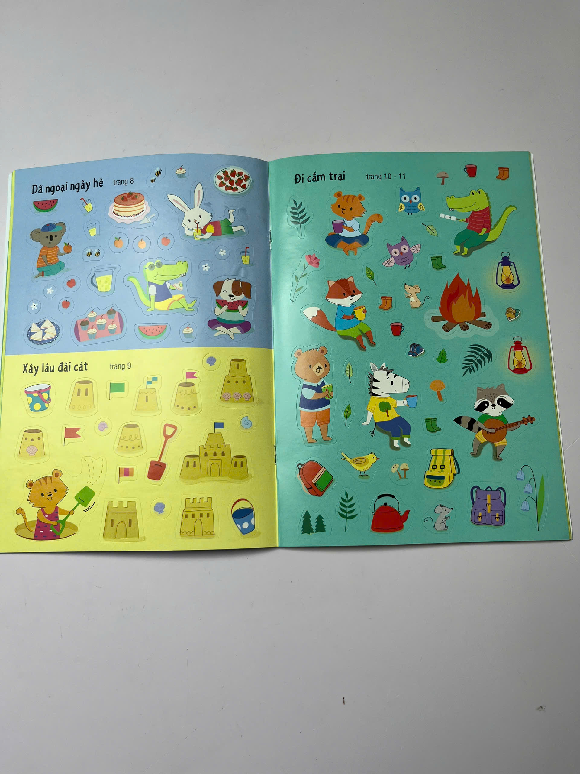 Combo 2c Bóc dán thông minh - chủ đề Rừng Rậm và Mùa Hè:_thumbnail_6