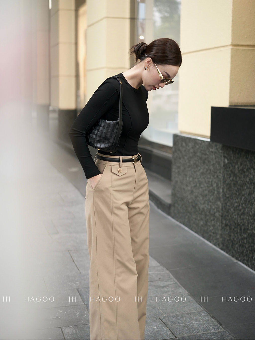 Quần kaki bổ thân nắp túi HAGOO_thumbnail_13