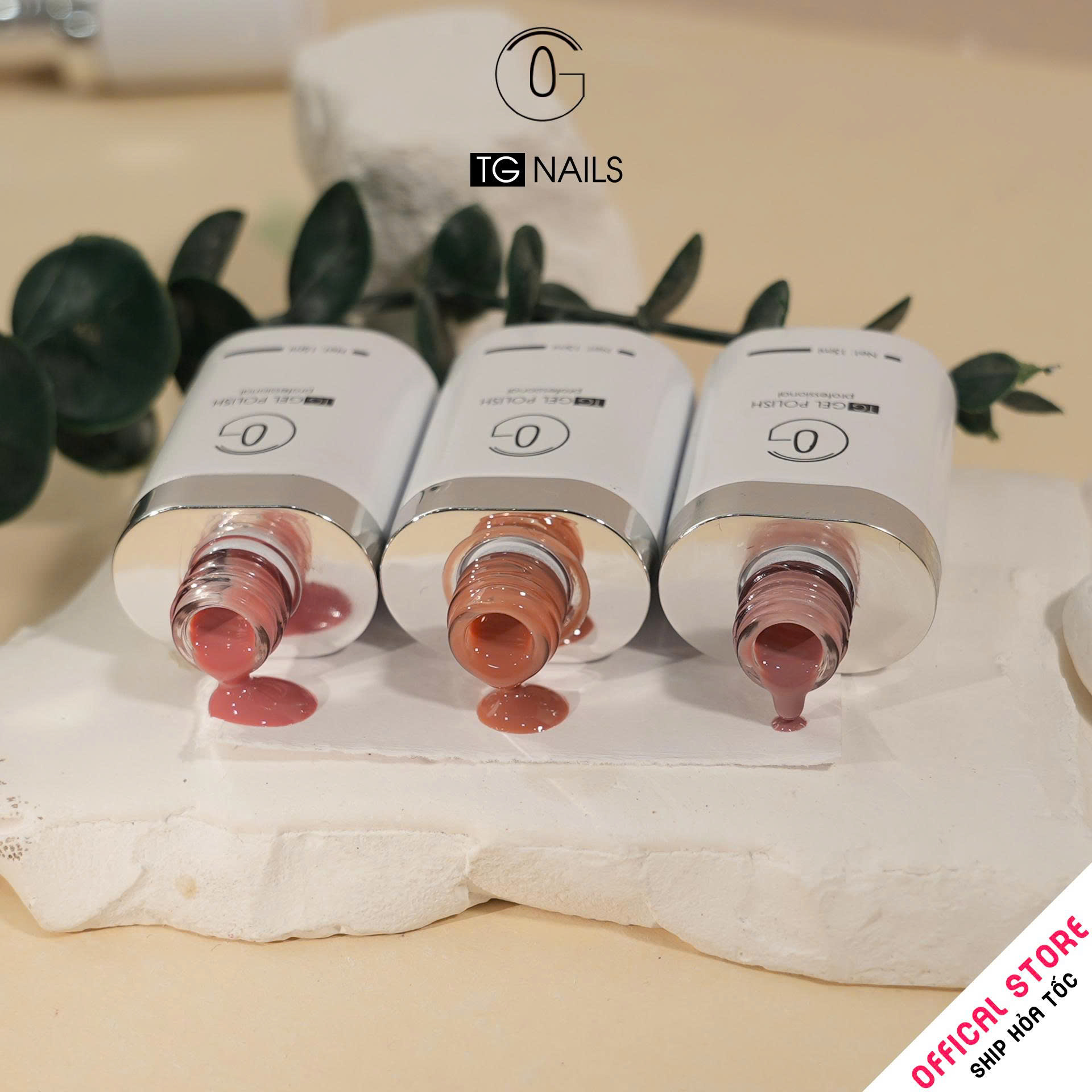 Sơn móng gel TG. Dung tích: 15ml/ lọ. Nhãn hàng TG nail._thumbnail_4