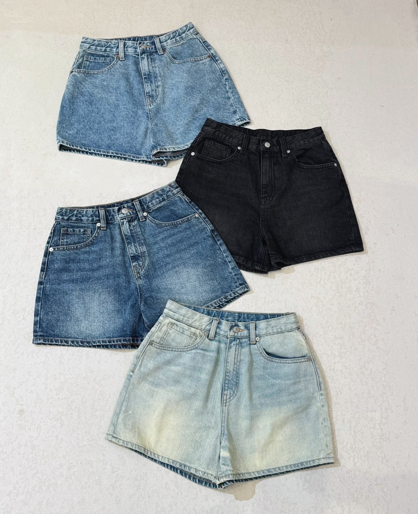 K21 SHORT JEAN XUẤT HÀN 4 MÀU ( bụi , đậm , nhạt , đen ) -SALE 0809_thumbnail_4