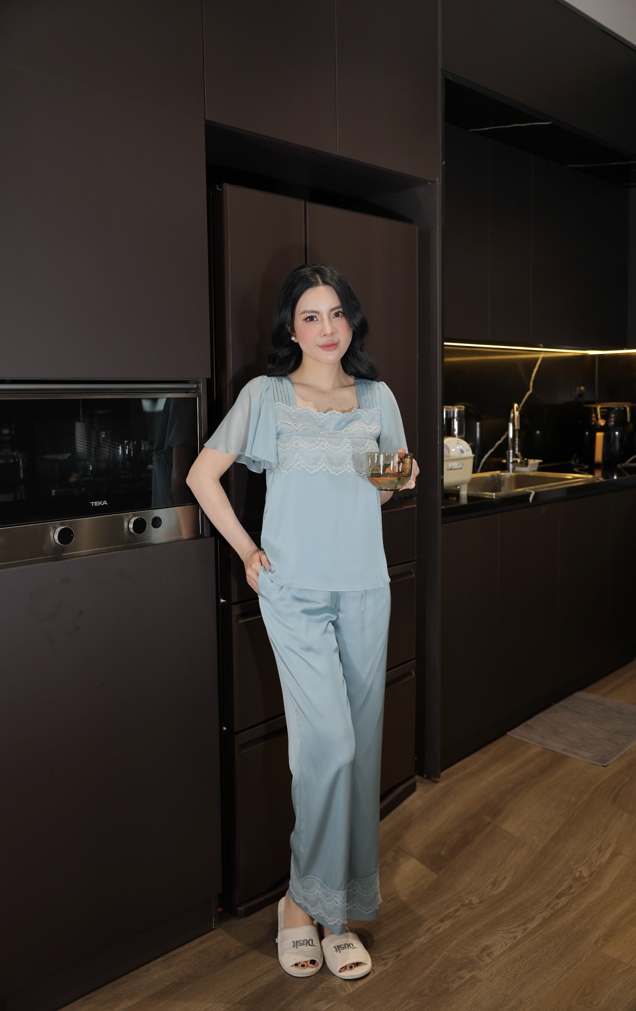 Bộ ngủ áo cộc tay, quần dài BN393_thumbnail_3