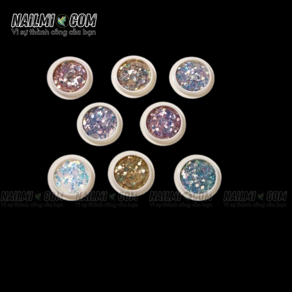 Set nhũ kim tuyến - vảy cá - 8 hũ - L2_thumbnail_0