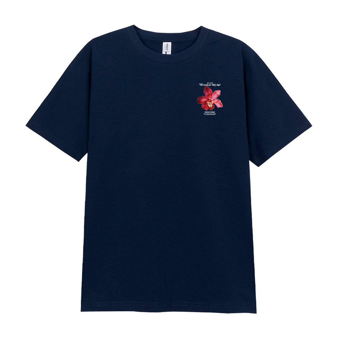 Áo thun nữ in hoa nhỏ xinh form vừa regular ARD1330 Miucho chic vải cotton in mix_thumbnail_0