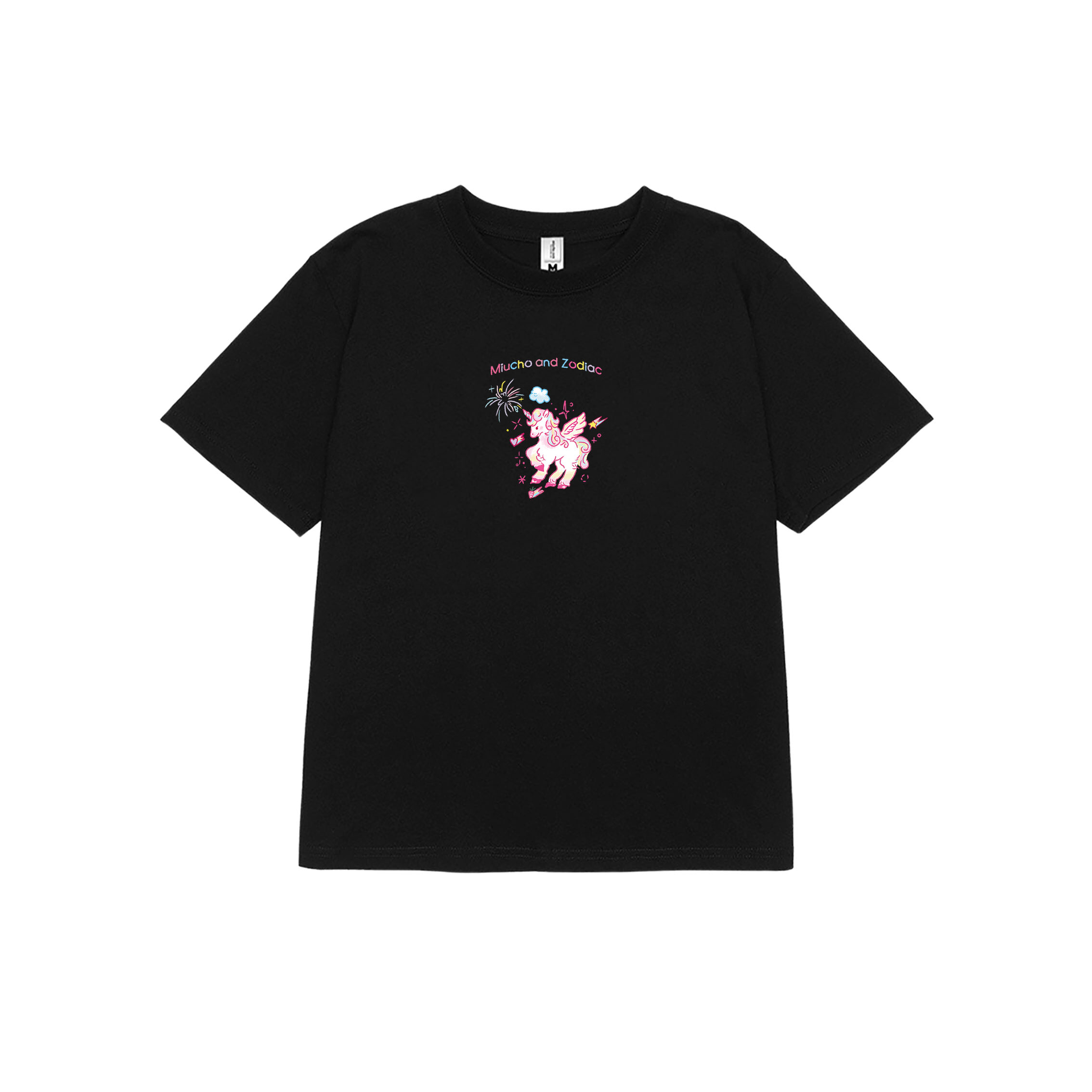 Áo baby tee 12 con giáp tuổi Ngọ (con ngựa) ABD401 Miucho cotton cổ tròn in graphic_thumbnail_0