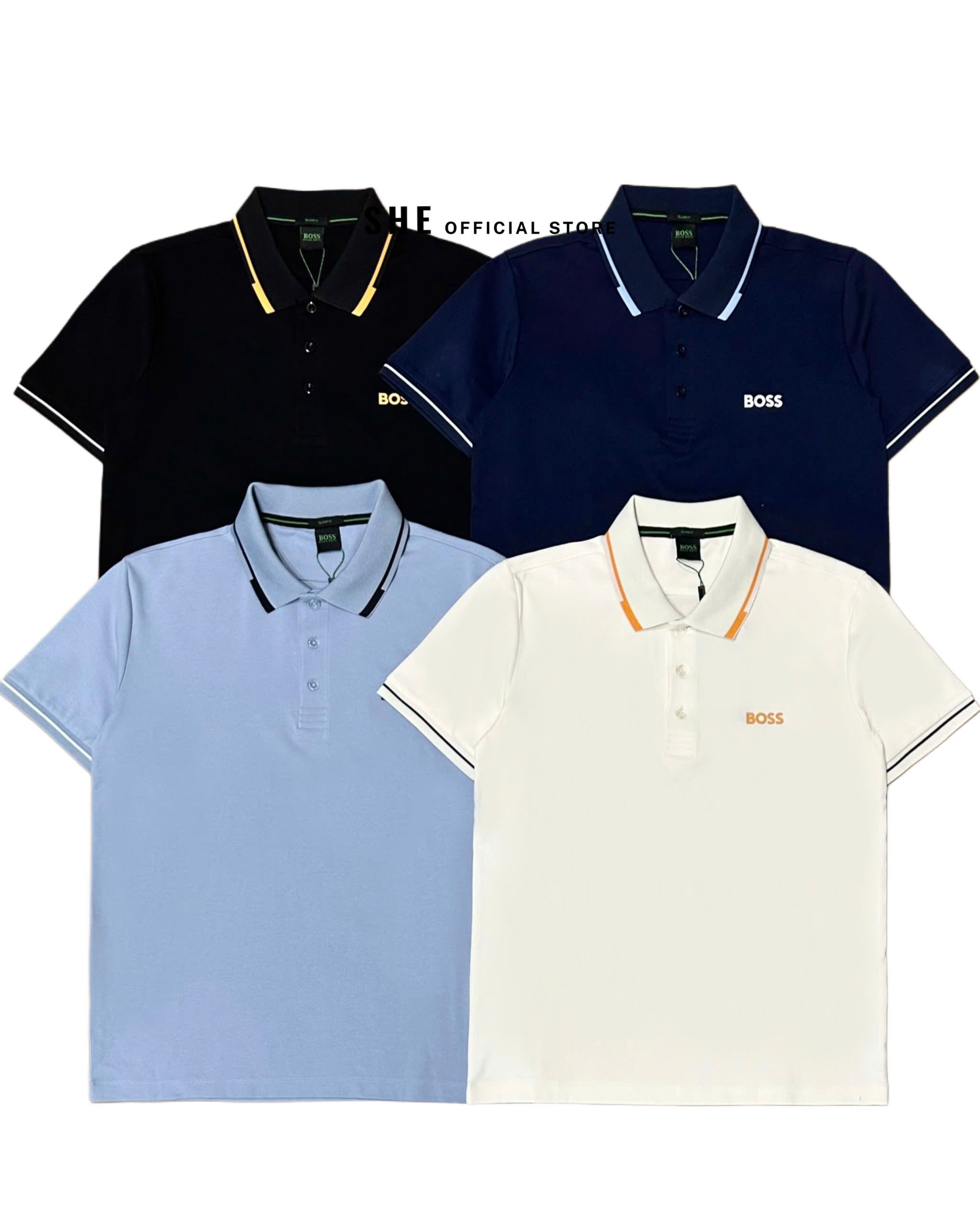 H705 ÁO POLO BOSS NAM