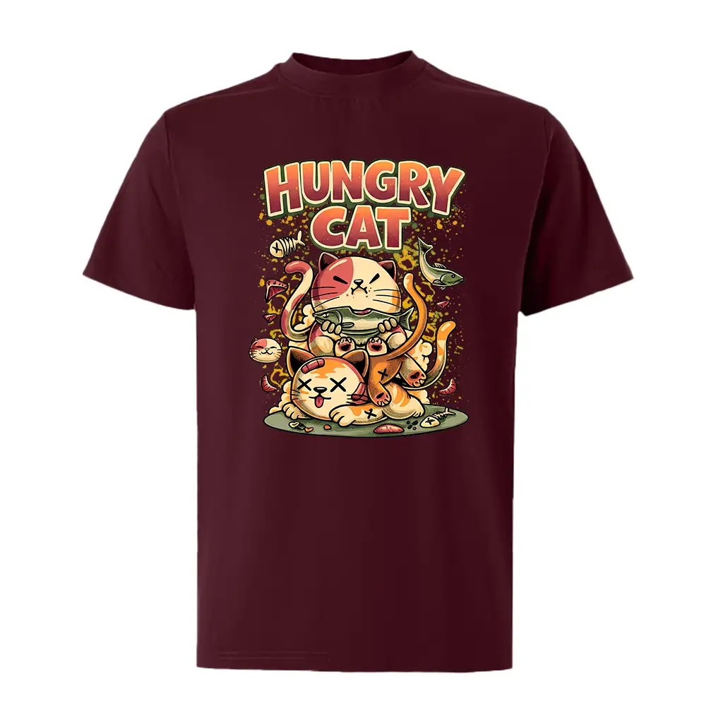 Áo thun form rộng Hungry Cat TeePrint 3239_thumbnail_16