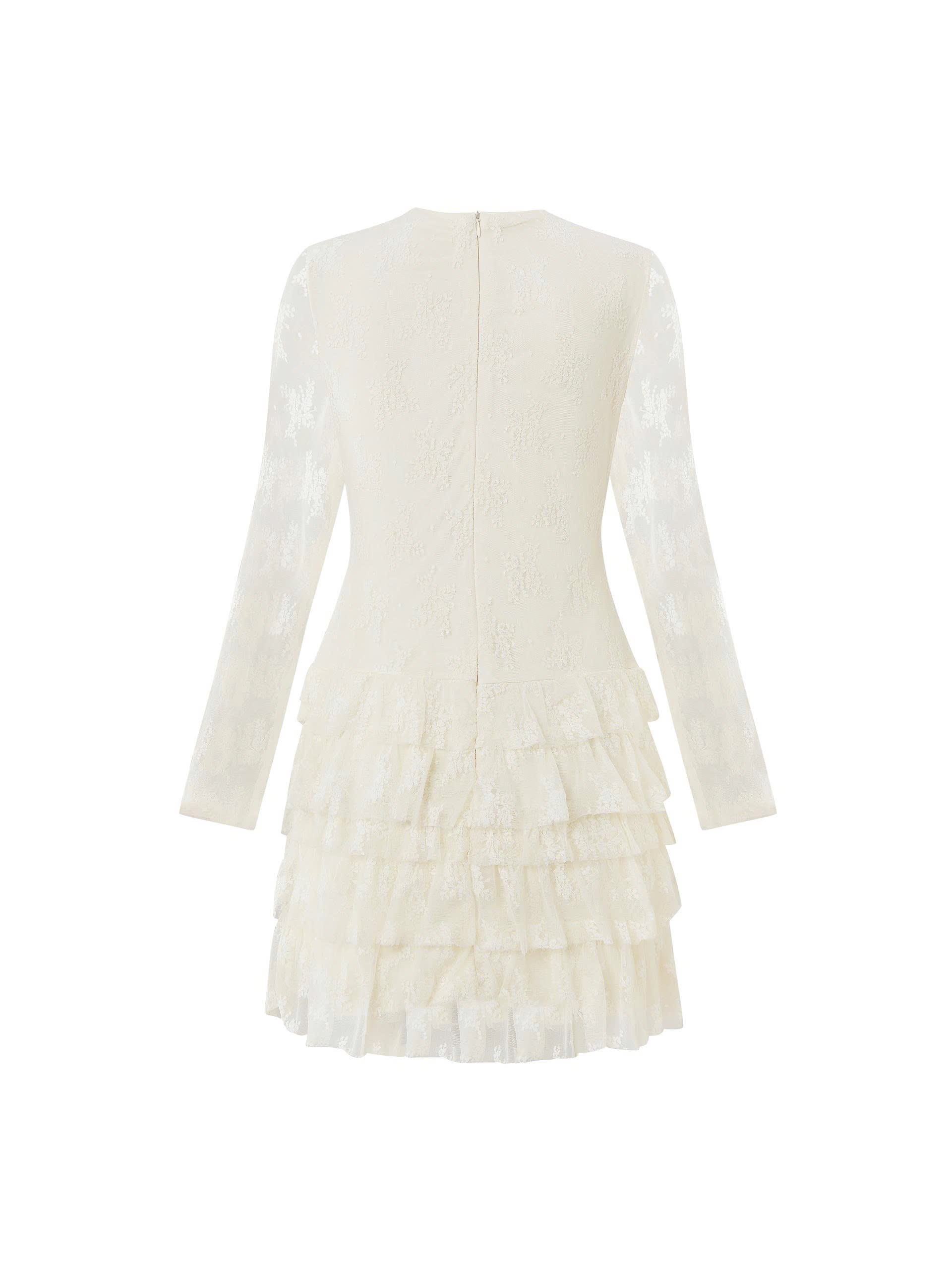 Đầm ren hoa nhún kiểu tầng bigsize DA172 dành cho nàng béo mập từ 55-95kg_thumbnail_10