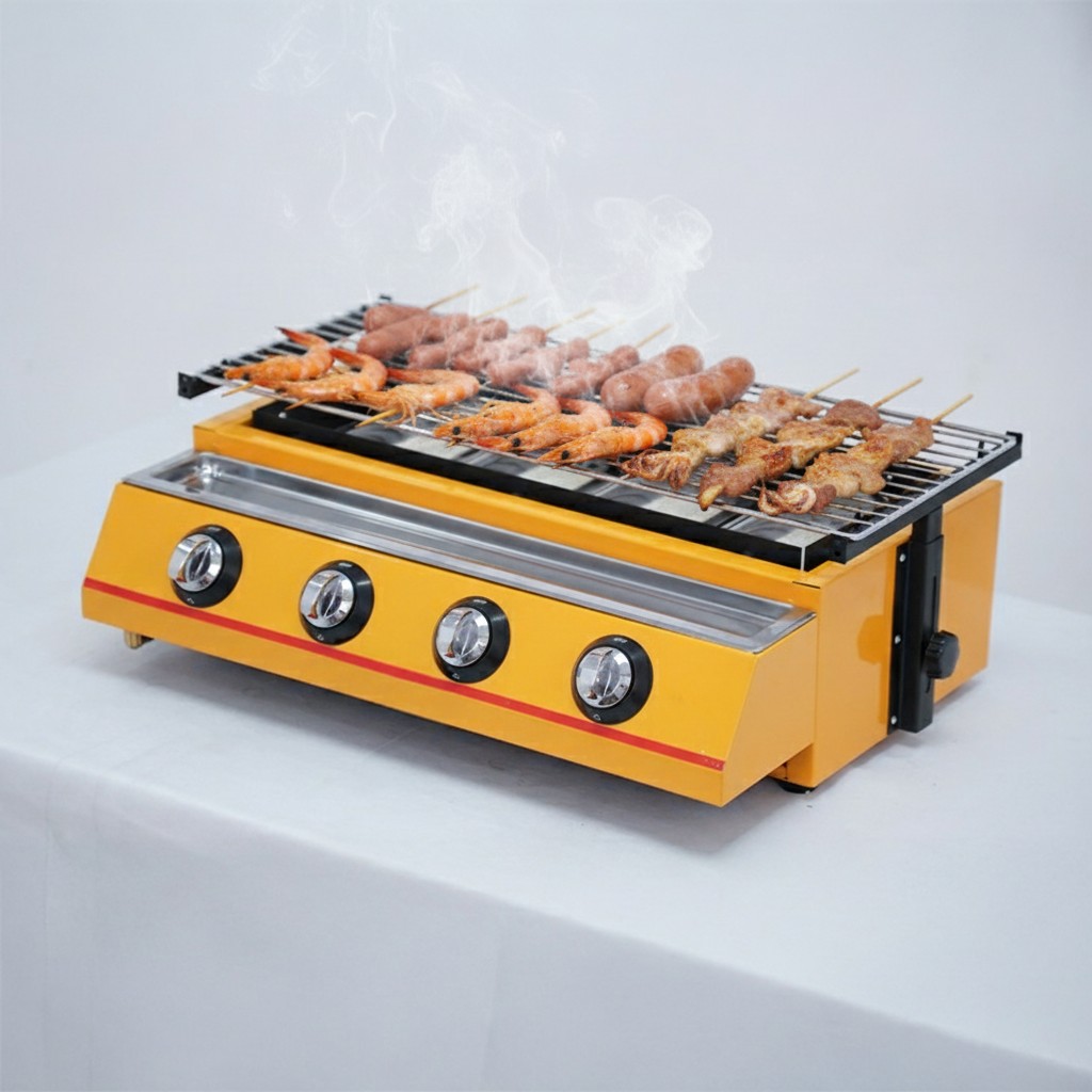 Bếp nướng gas 4 họng TT-ET-K222