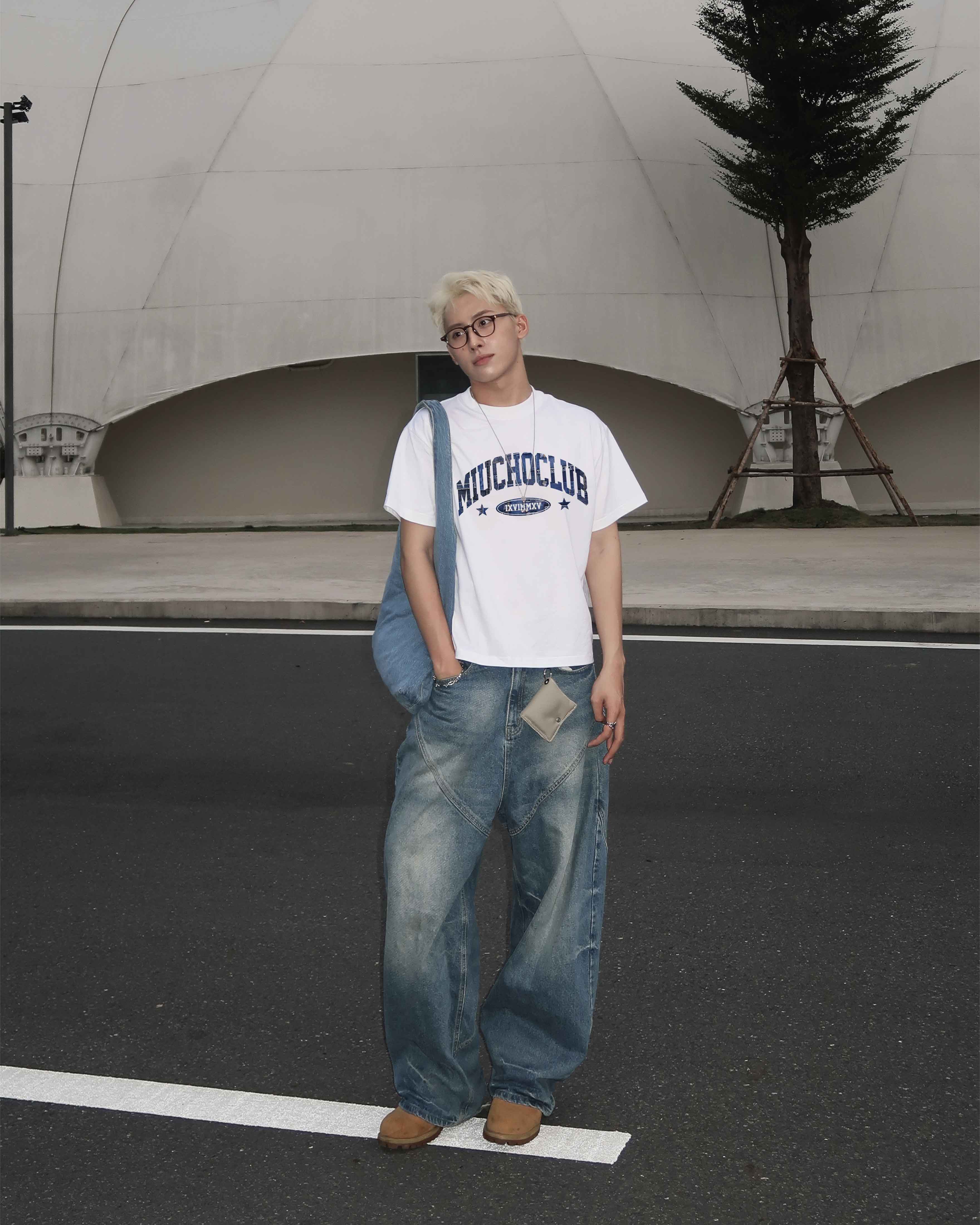 Áo thun boxy unisex local brand AXD2433 Miucho Club vải 100% cotton phong cách đường phố_thumbnail_4