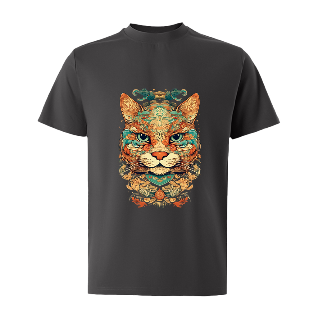 Áo thun nam form rộng 12 con giáp tuổi Mão ATD480 Miucho Iconic cotton cổ tròn in graphic_thumbnail_14