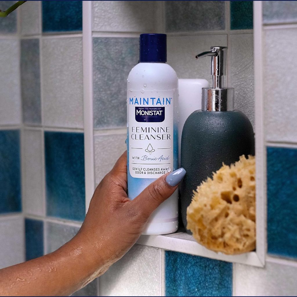 Chai dung dịch vệ sinh nữ khi đi cắm trại Monistat Maintain Cleanser 296ml - Mỹ_thumbnail_4
