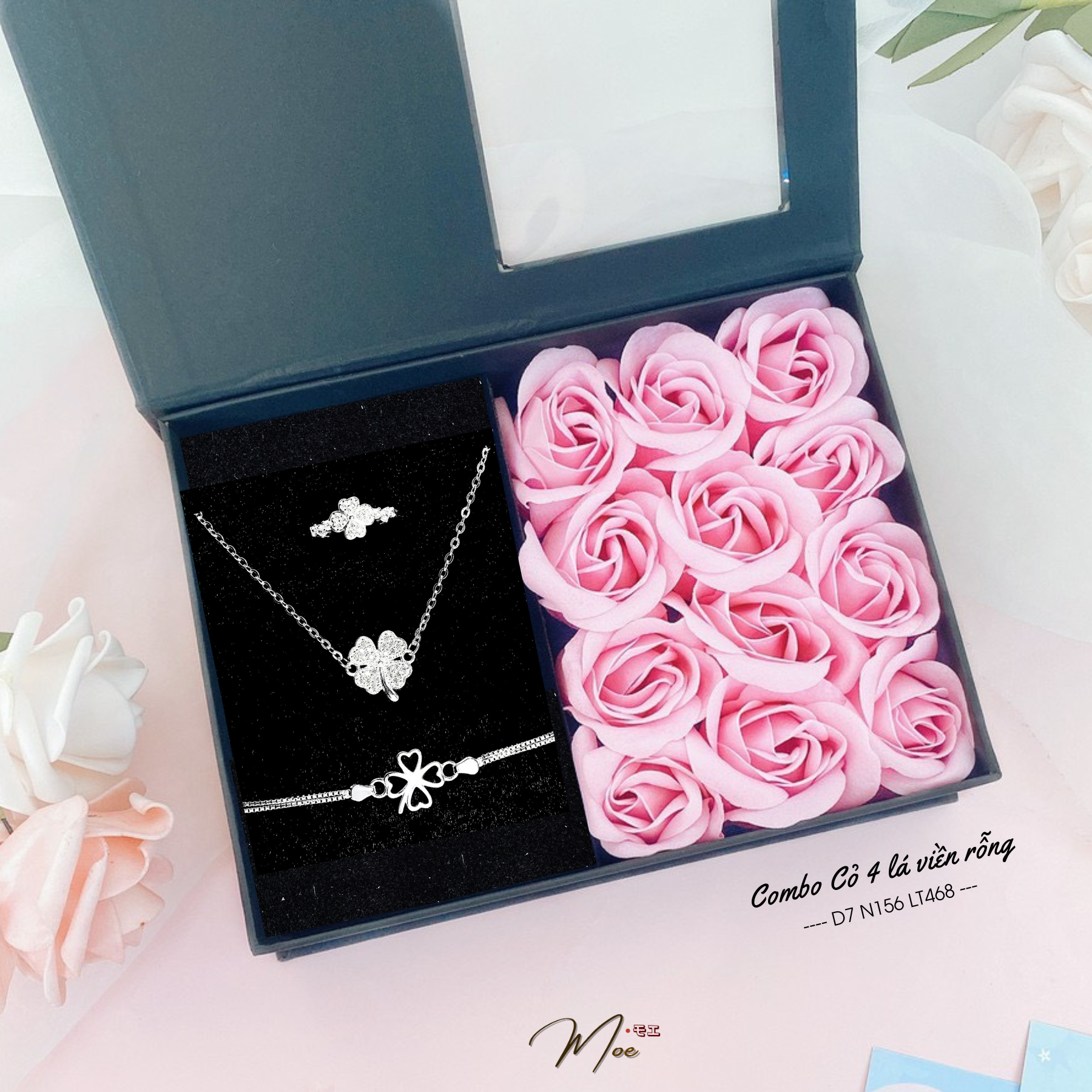 C66 - Combo Cỏ 4 lá viền rỗng_thumbnail_1