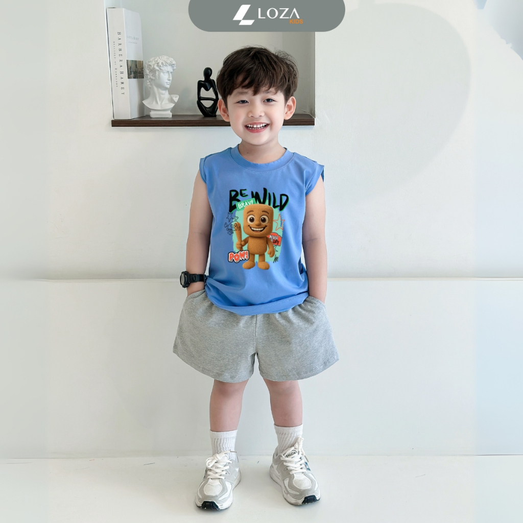 Bộ ba lỗ bé trai in hình Tung Tung Tung Sahur - Loza Kids BL403_thumbnail_0