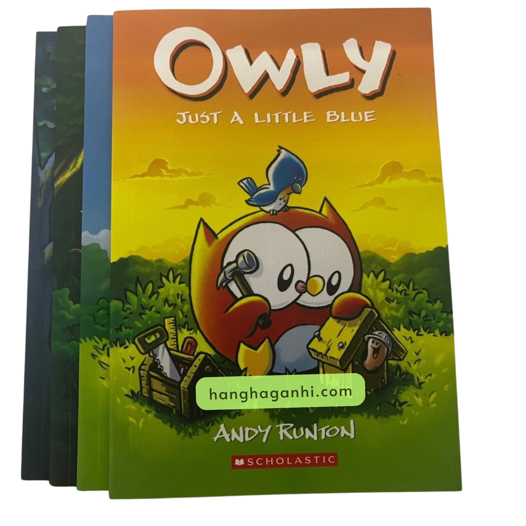 Comic Big-Eyed Owl Owly, bộ 4 cuốn truyện tranh dành cho trẻ em_thumbnail_2