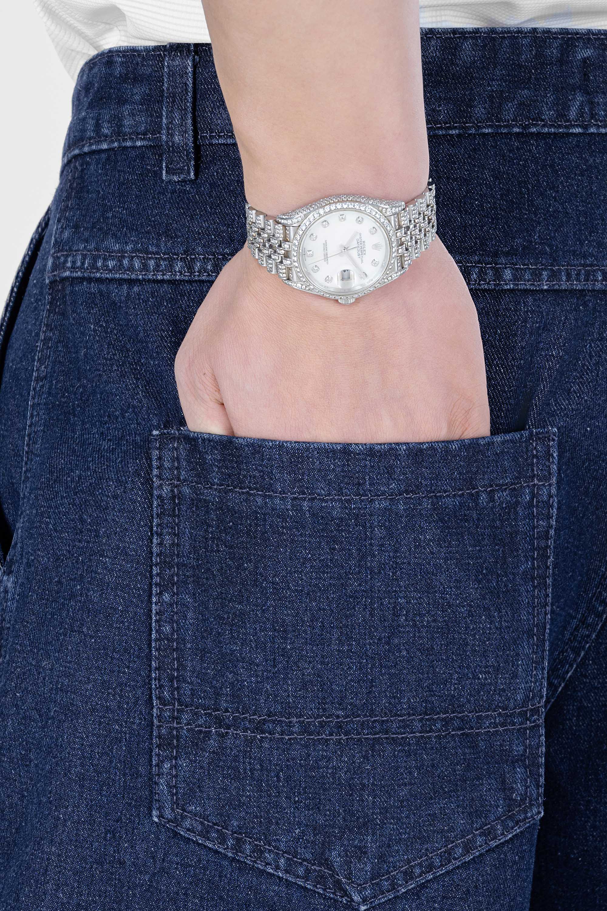 Quần Soọc Jeans 1 Li Nam Trung Niên ANCHI Chất Liệu Cafe Dáng Suông Túi Chéo Màu Xanh Nhạt_thumbnail_16