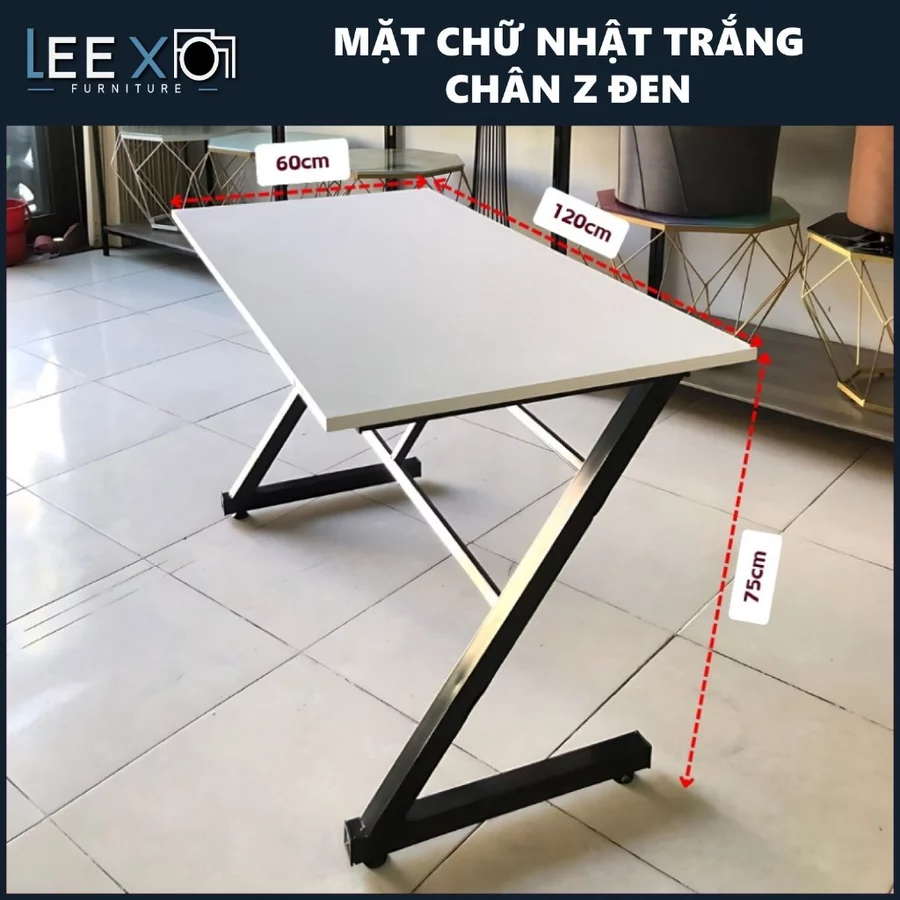 Bàn Gaming – Mặt Vuông, Chữ Nhật, Chân U K Z Bền Đẹp, Thiết Kế Chắc Chắn Dùng Để Làm Việc, Học Tập_thumbnail_34
