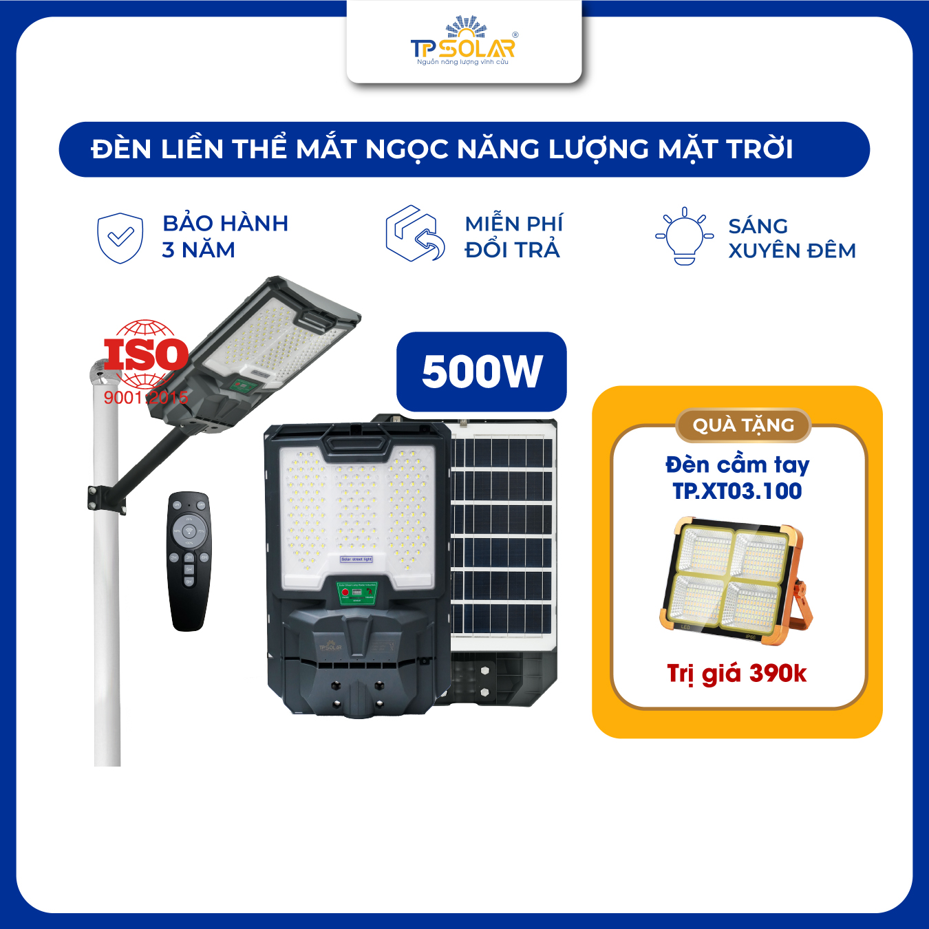 Đèn đường liền thể cao cấp ba mặt LED mắt ngọc (TP.LT11.500 / TP.LT11.800)_thumbnail_1