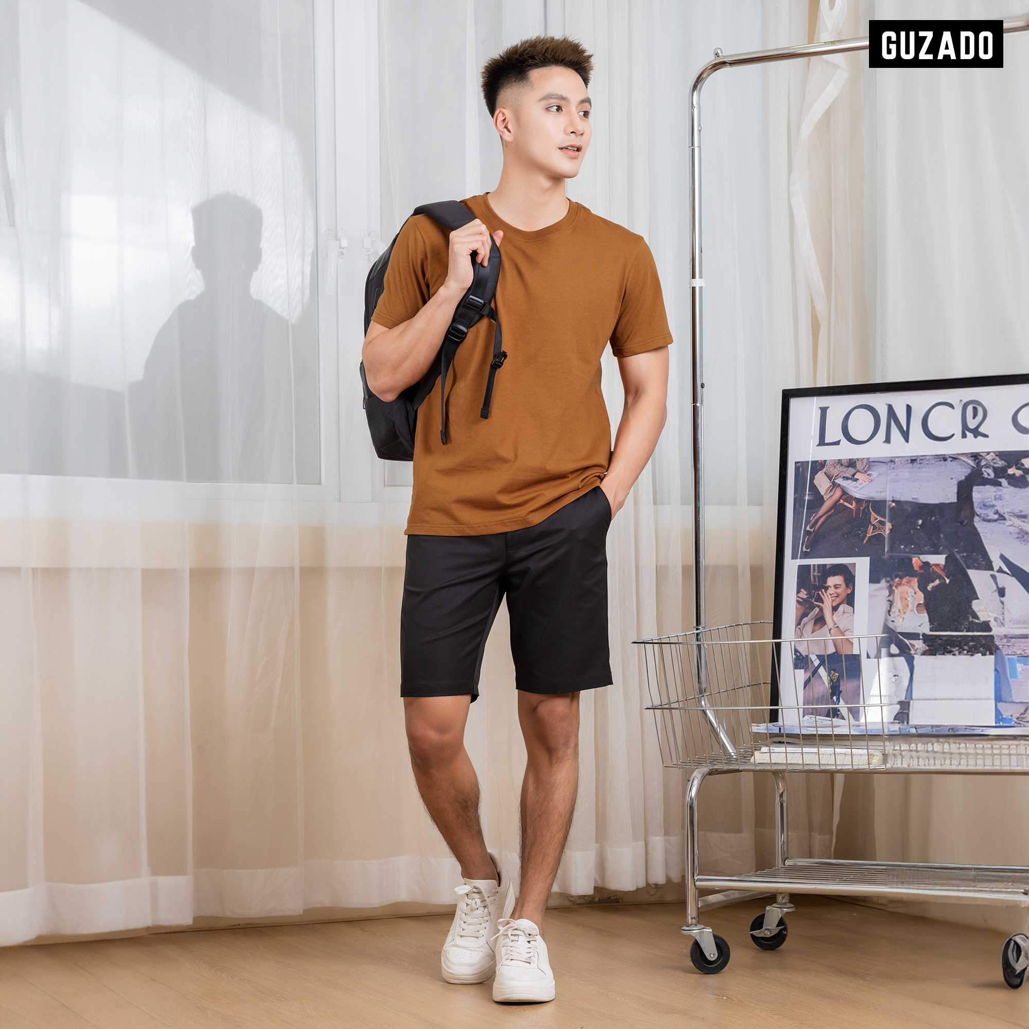 Áo Thun Trơn Thiết Kế Basic Nhiều Màu GTS05 Thương Hiệu GUZADO_thumbnail_19