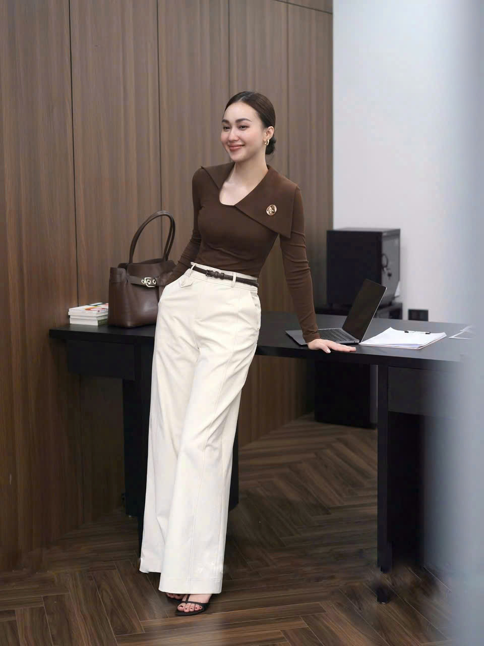 Quần kaki suông 4 màu ( BE )_thumbnail_5