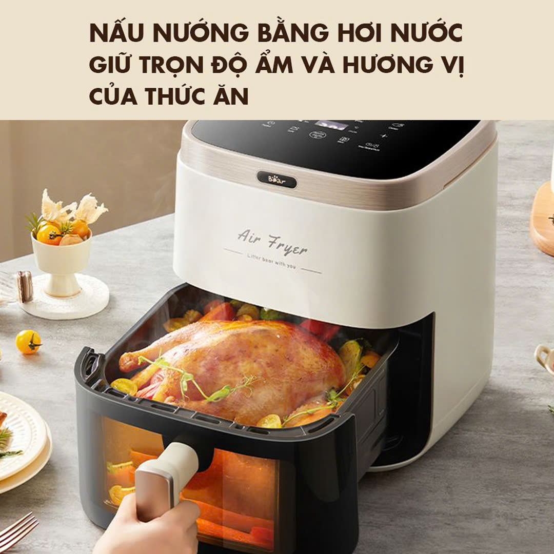 Nồi Chiên Không Dầu 5L Bear_thumbnail_9