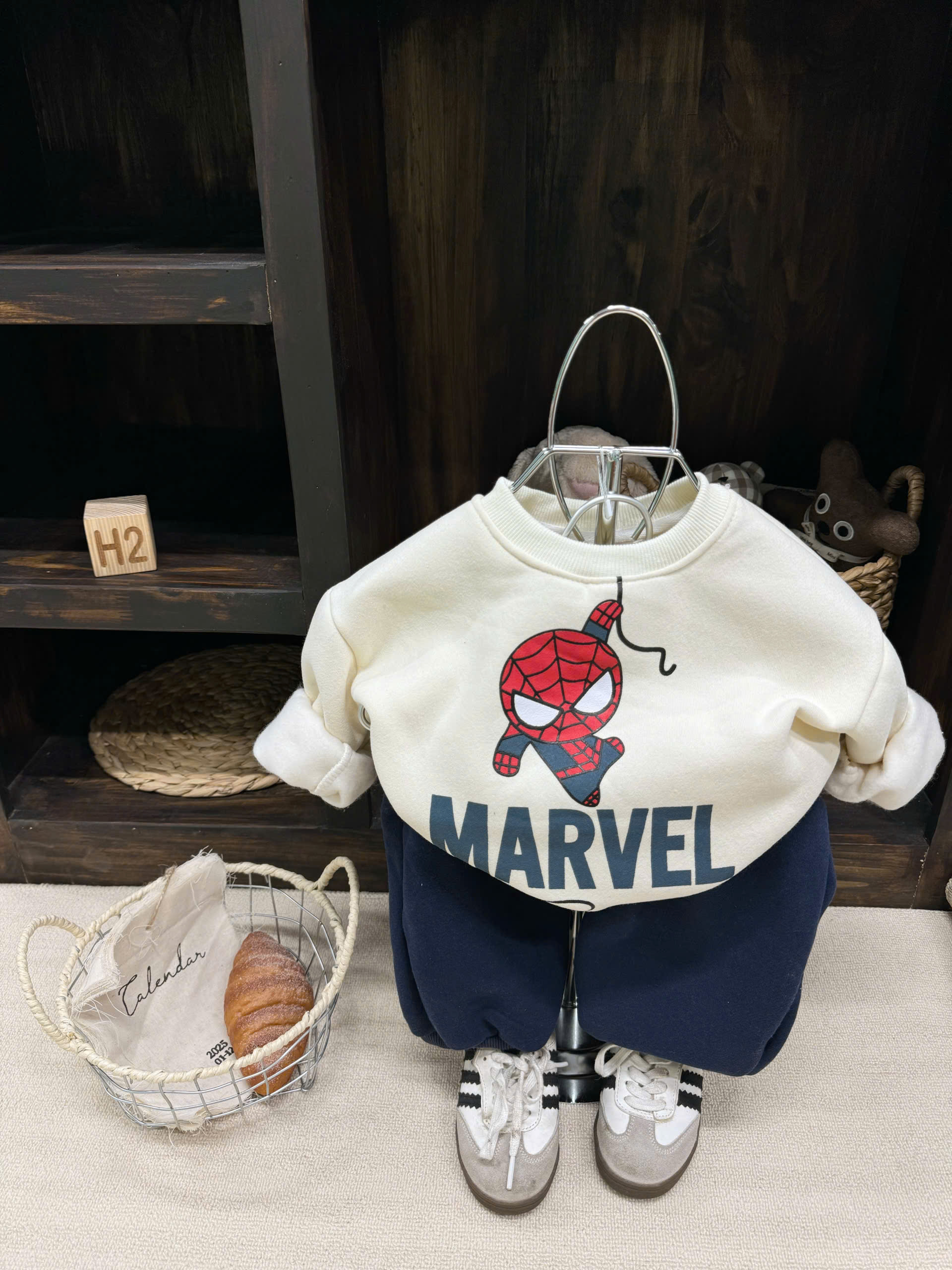 T41 BỘ NỈ NHỆN ĐU DÂY MARVEL- A210.433