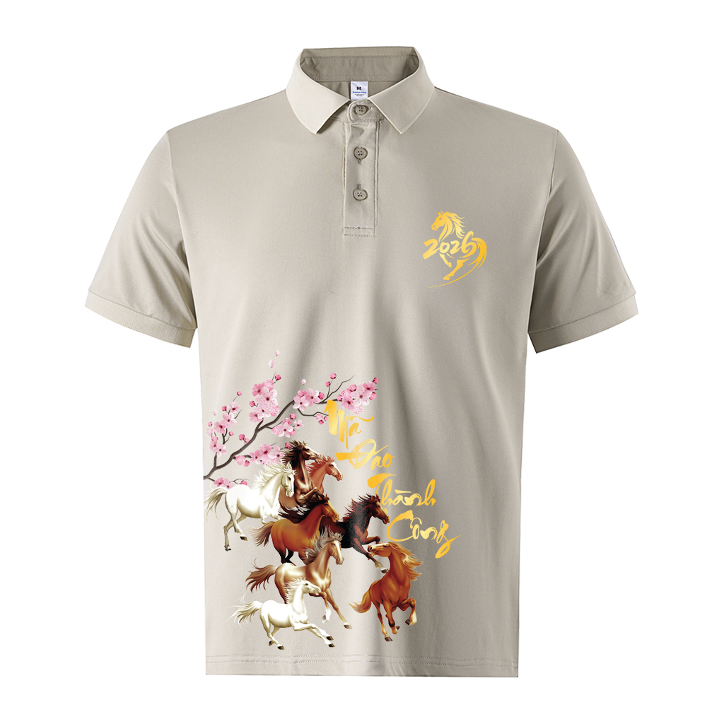 Áo polo Tết Bính Ngọ form vừa nam Miucho Iconic vải poly cá sấu thoáng mát trẻ trung 2991_thumbnail_15