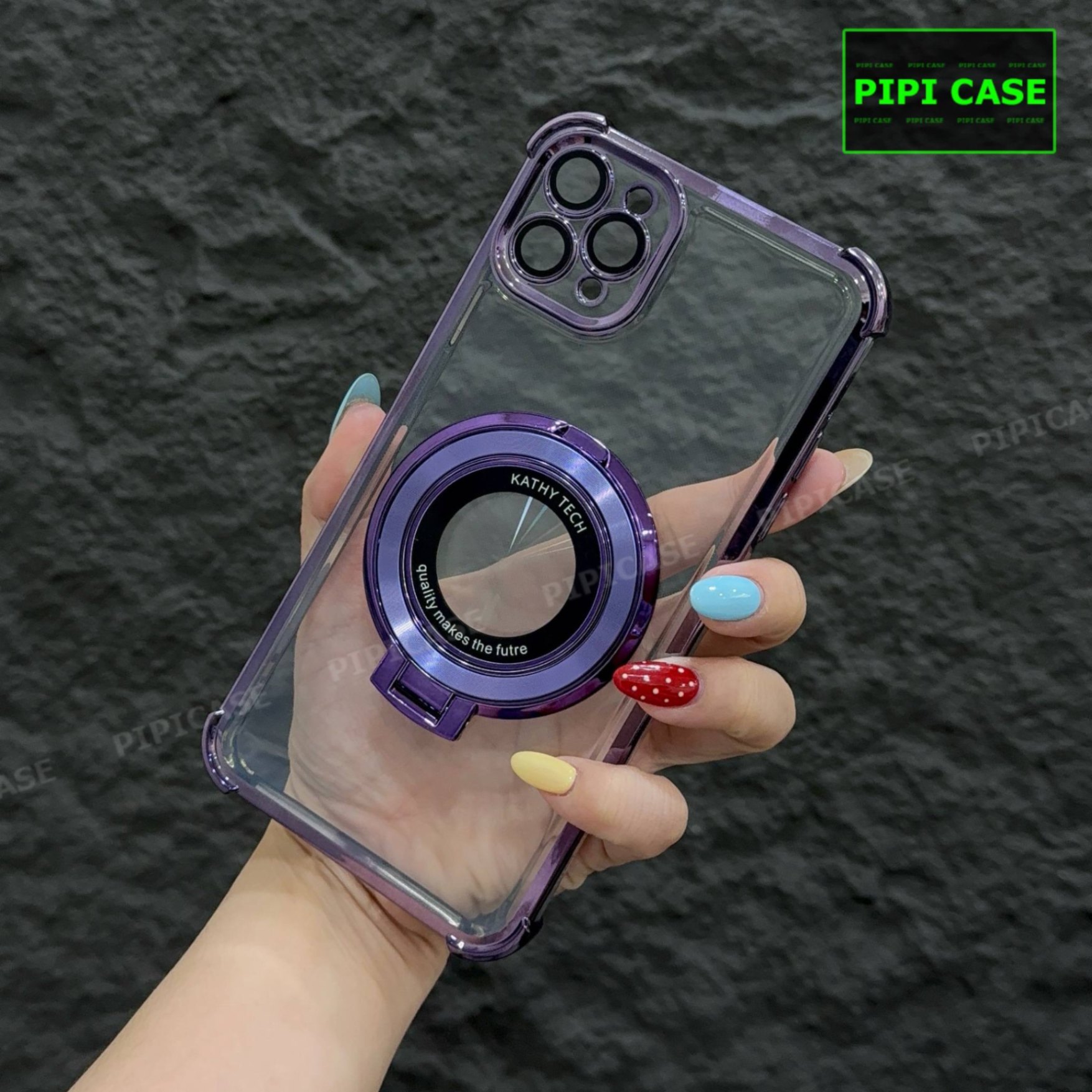 Ốp Lưng iPhone 11 Pro - Ven - Tím