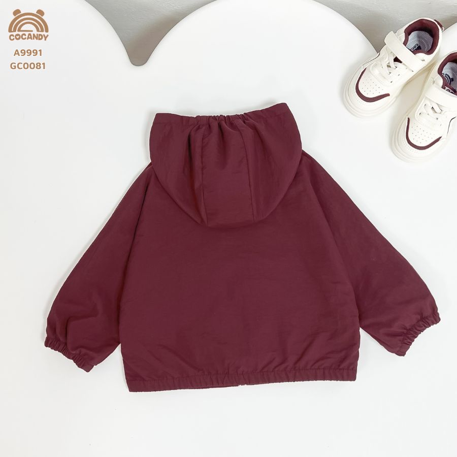 Áo khoác gió ĐỎ phối nẹp be_thumbnail_4