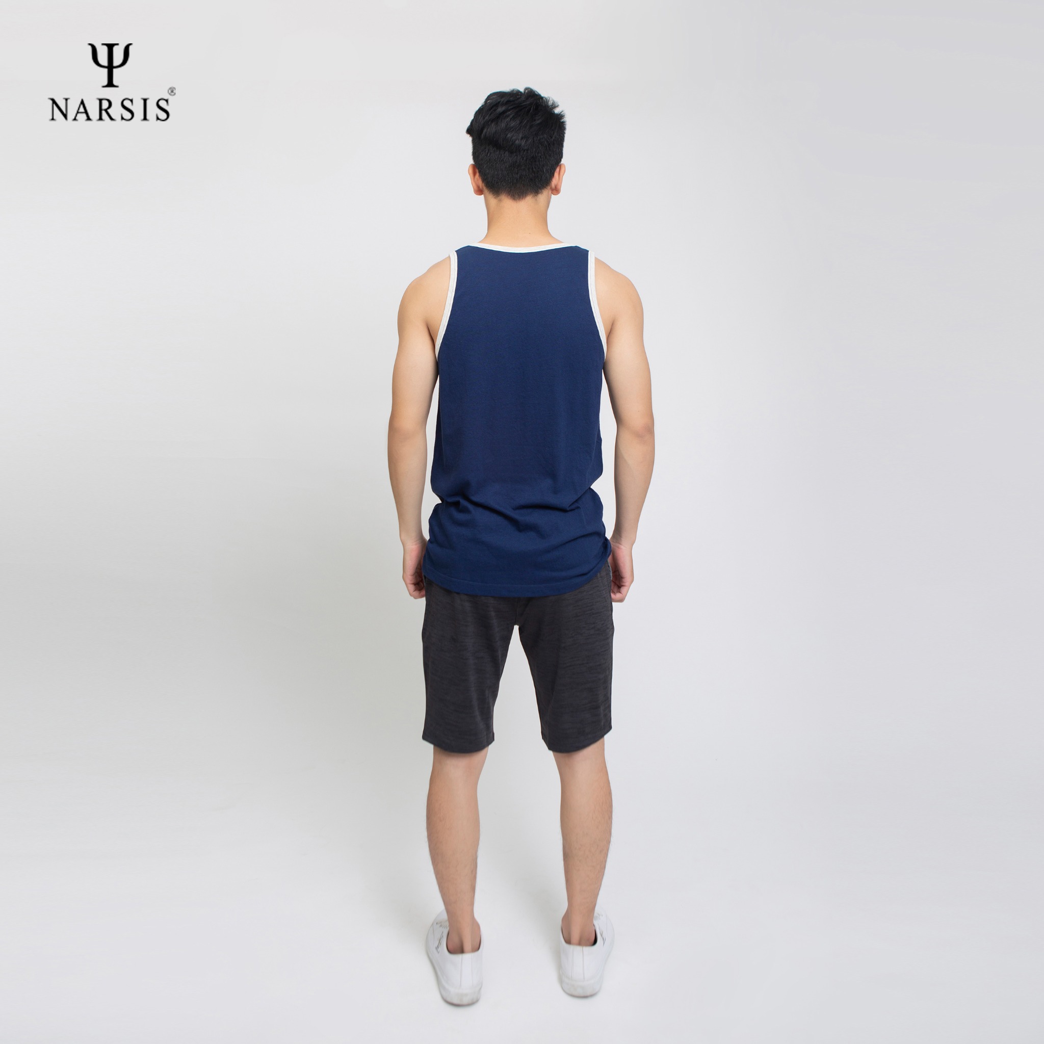 ÁO MAY Ô NAM D6040 NARSIS VẢI COTTON MỀM MẠI, CO GIÃN TỐT, VẢI THOẢI MÁI VẬN ĐỘNG, HÚT ẨM TỐT_thumbnail_0