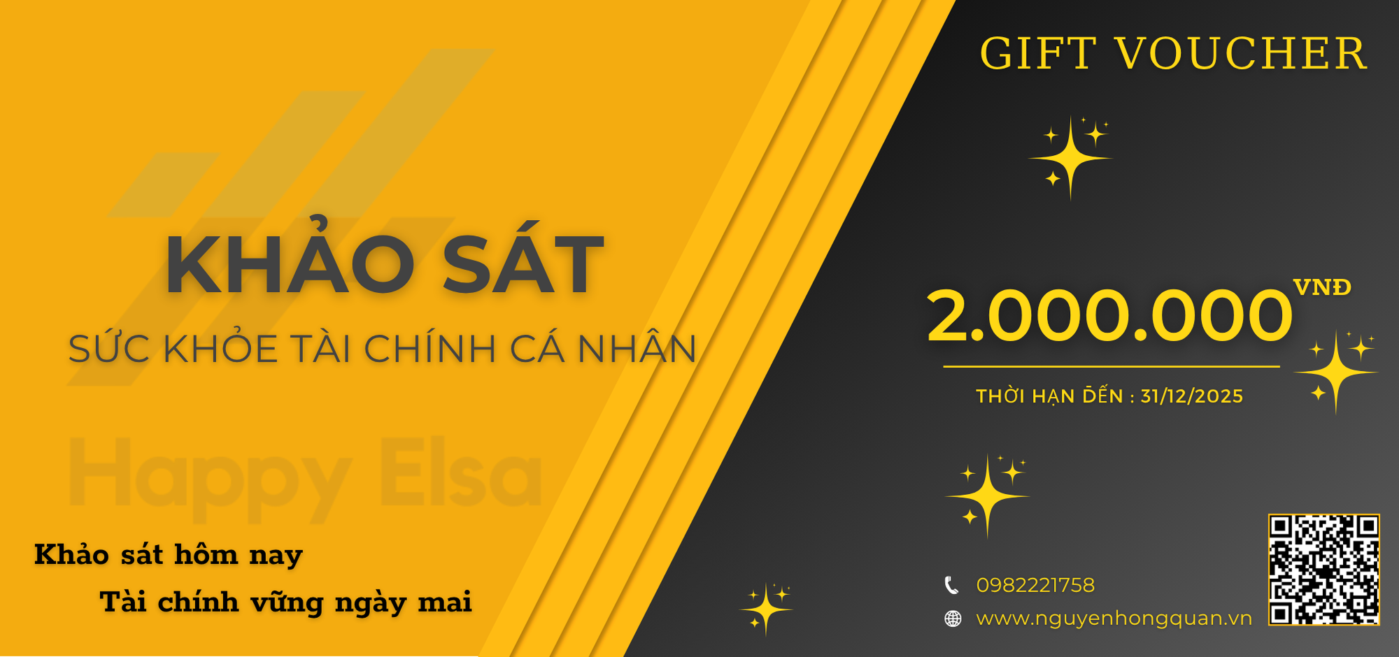 Voucher DV tài chính