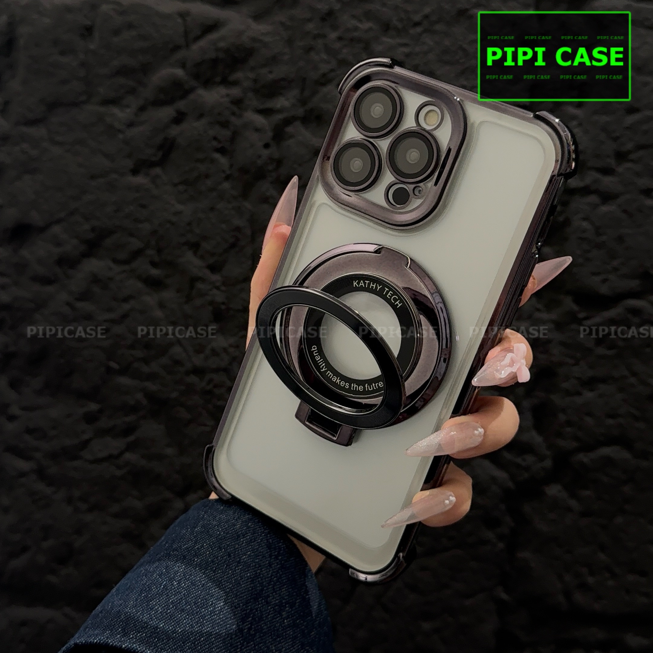 Ốp Lưng iPhone 14 Pro - Ven - Đen_thumbnail_7