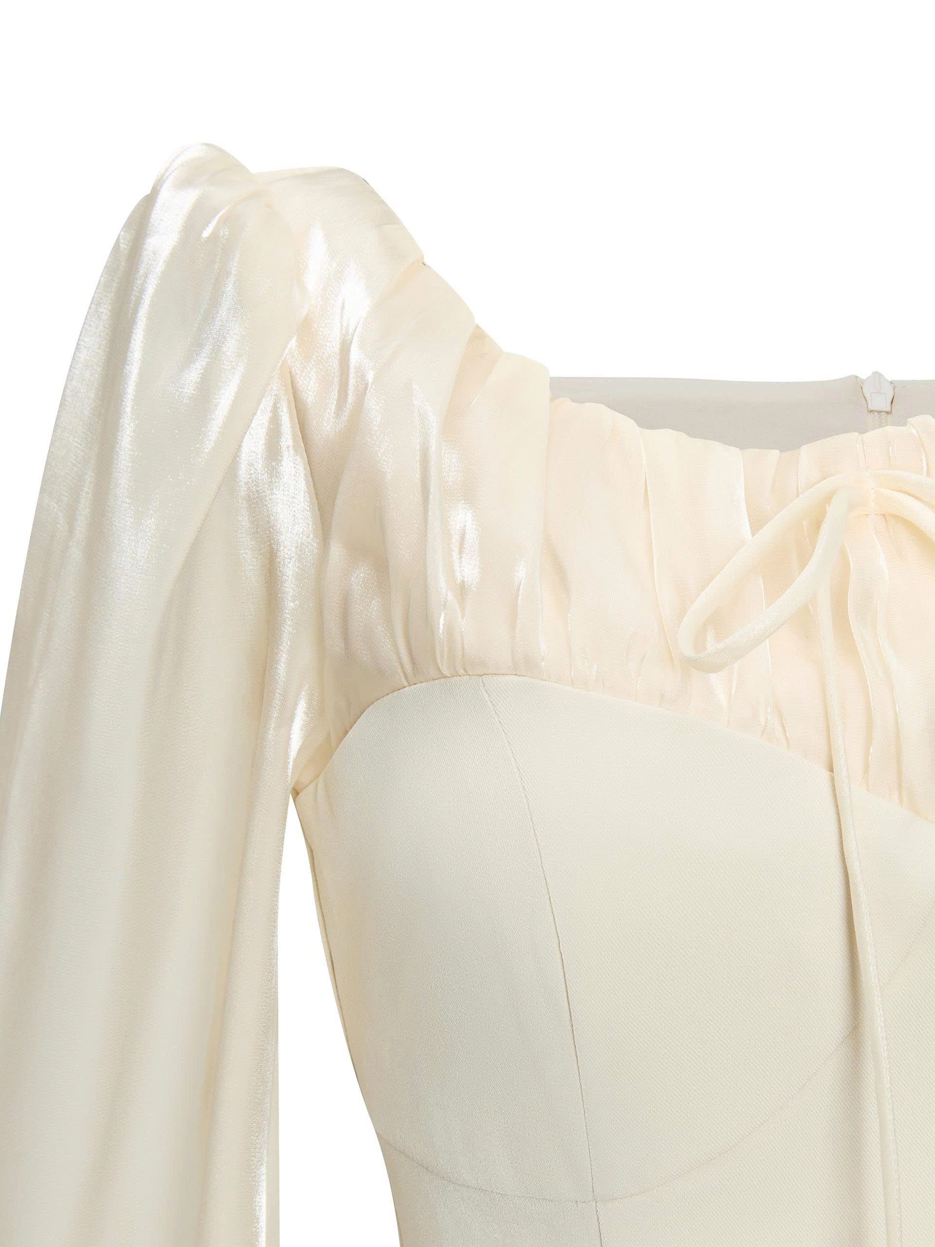 BIGSIZE-Đầm dáng A ngắn phối tay V-DA197_thumbnail_6