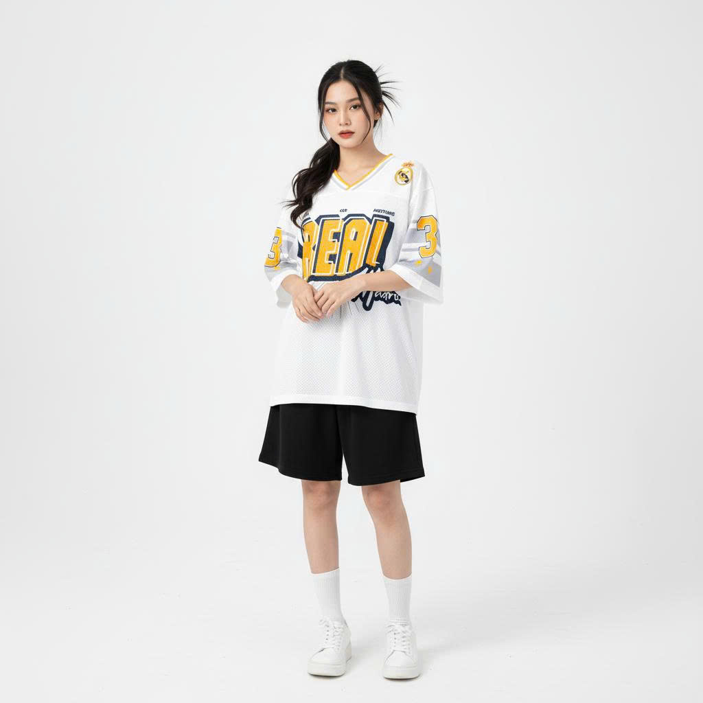 Áo Jersey Strivend CLB Real trắng_thumbnail_15