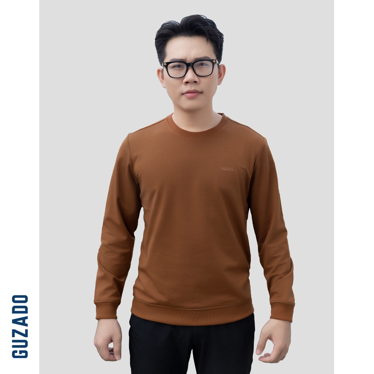 Áo Sweater Nam GUZADO Form Regular Fit Thoải Mái GDT02_thumbnail_5