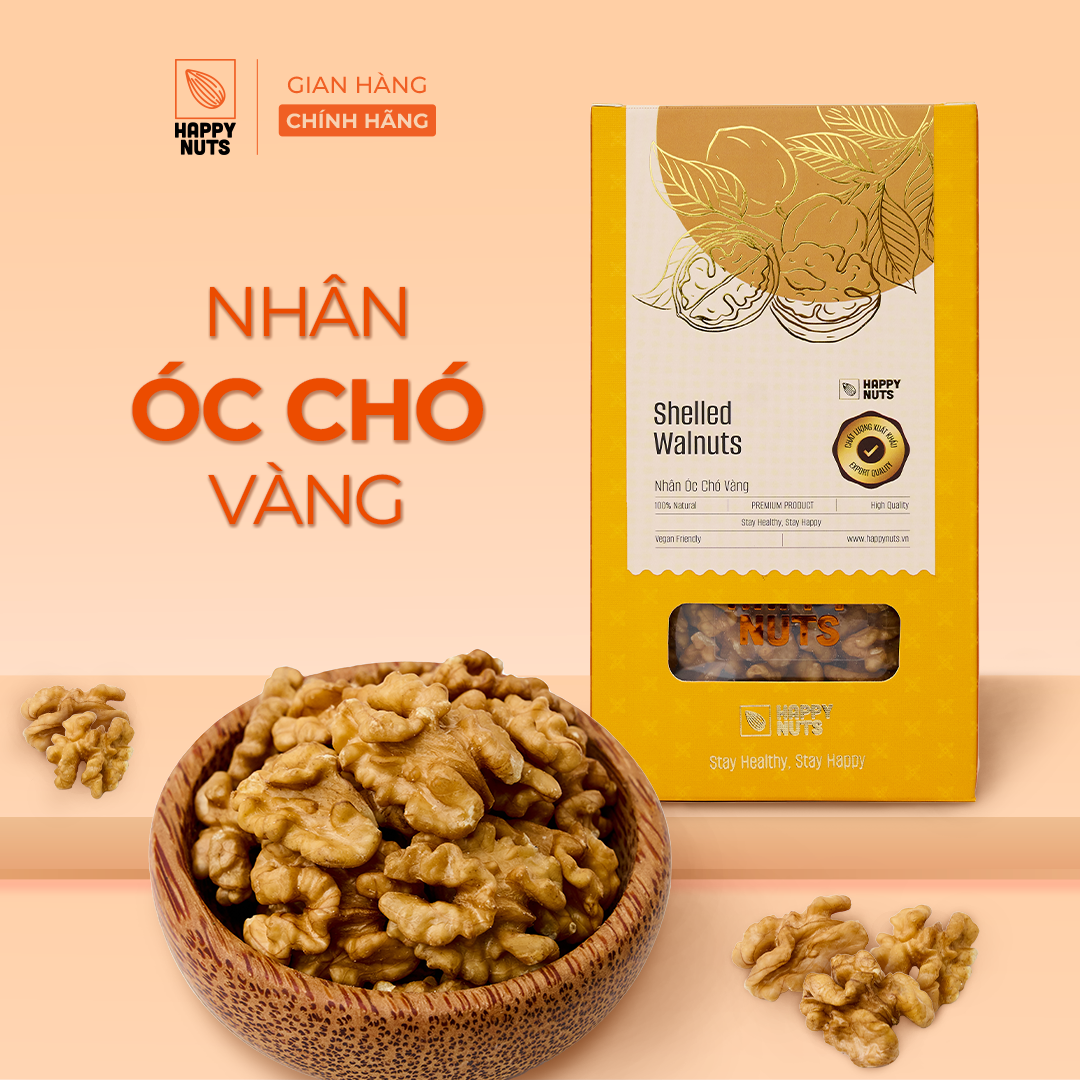 Hạt óc chó vàng