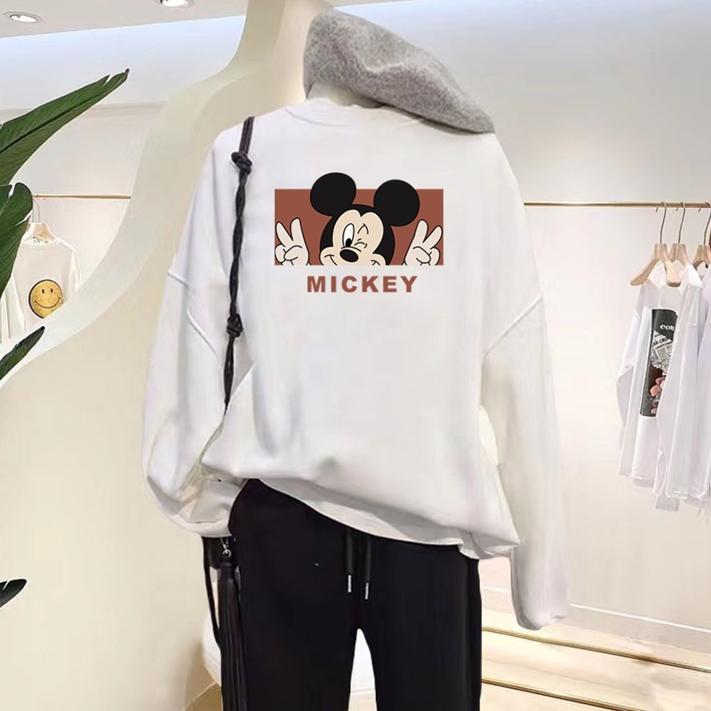 Áo sweater trắng nữ in hình nhiều mẫu - Loza G0114_thumbnail_7