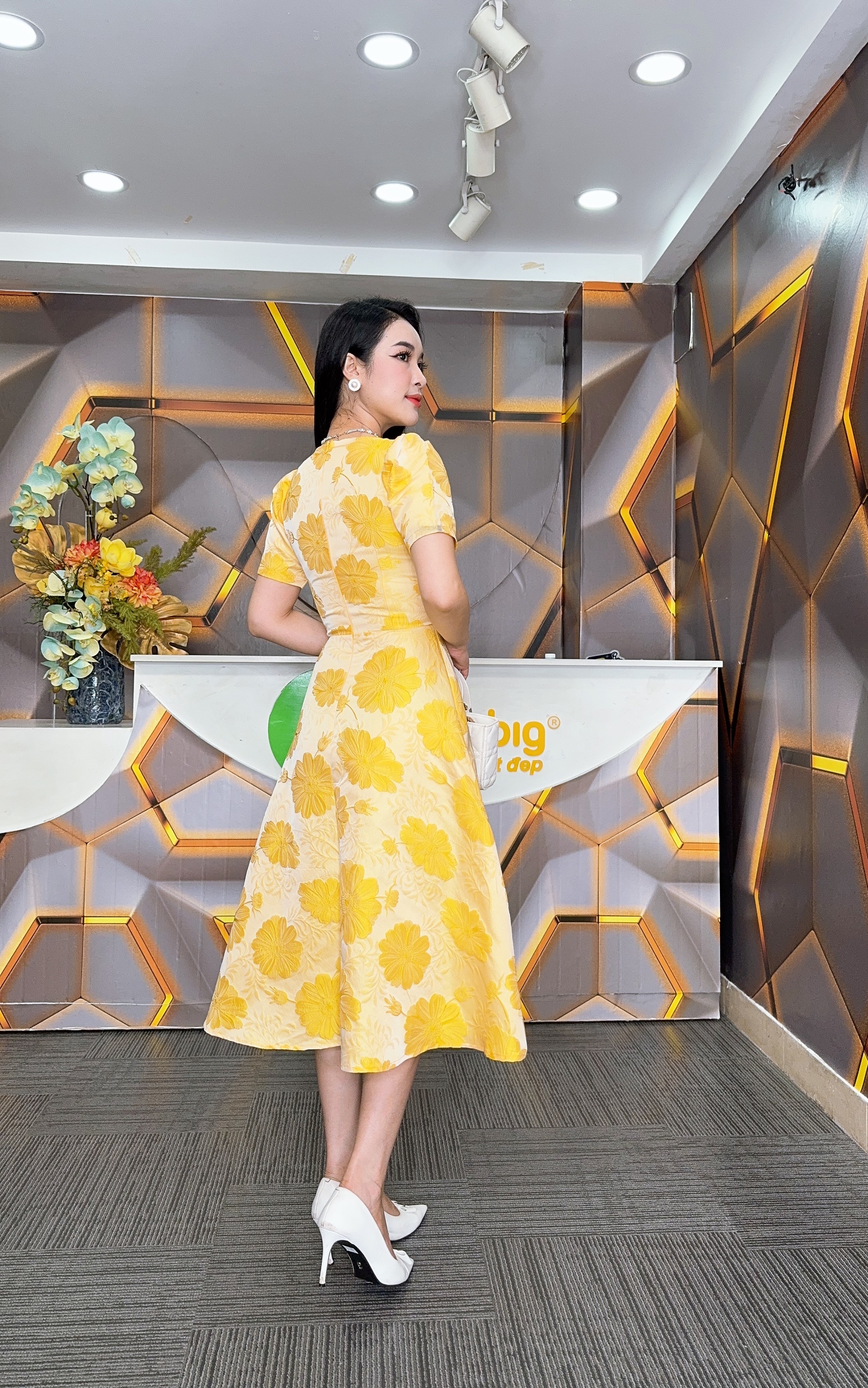 Đầm xòe - Y1823 - Thương hiệu Zonbig_thumbnail_4