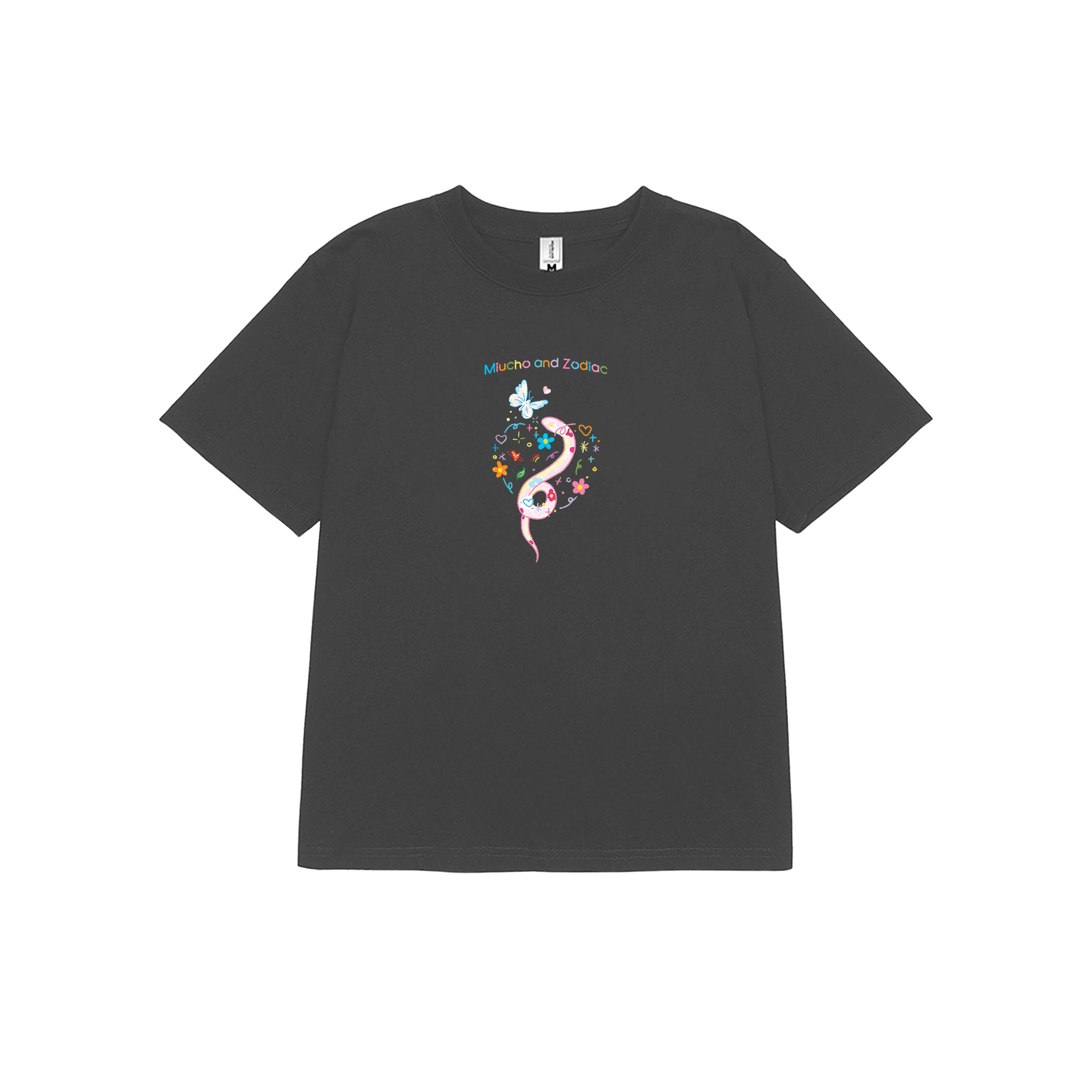 Áo baby tee 12 con giáp tuổi Tỵ (tuổi rắn) ABD400 Miucho cotton cổ tròn in graphic_thumbnail_9