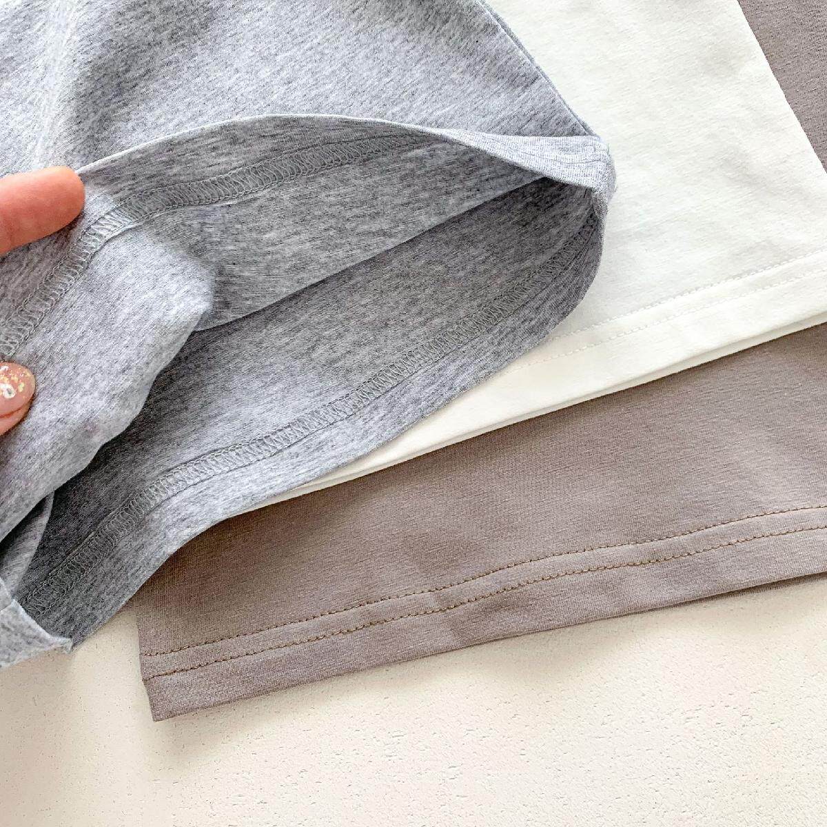 Áo thun cài nút cổ tròn Basic Cotton cho bé_thumbnail_6