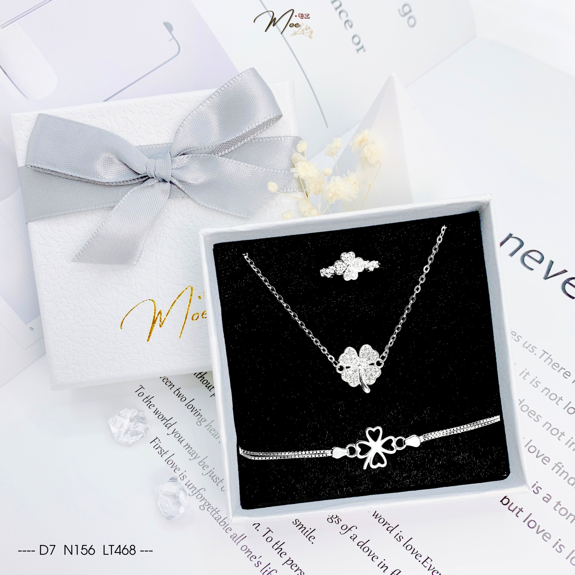 C66 - Combo Cỏ 4 lá viền rỗng