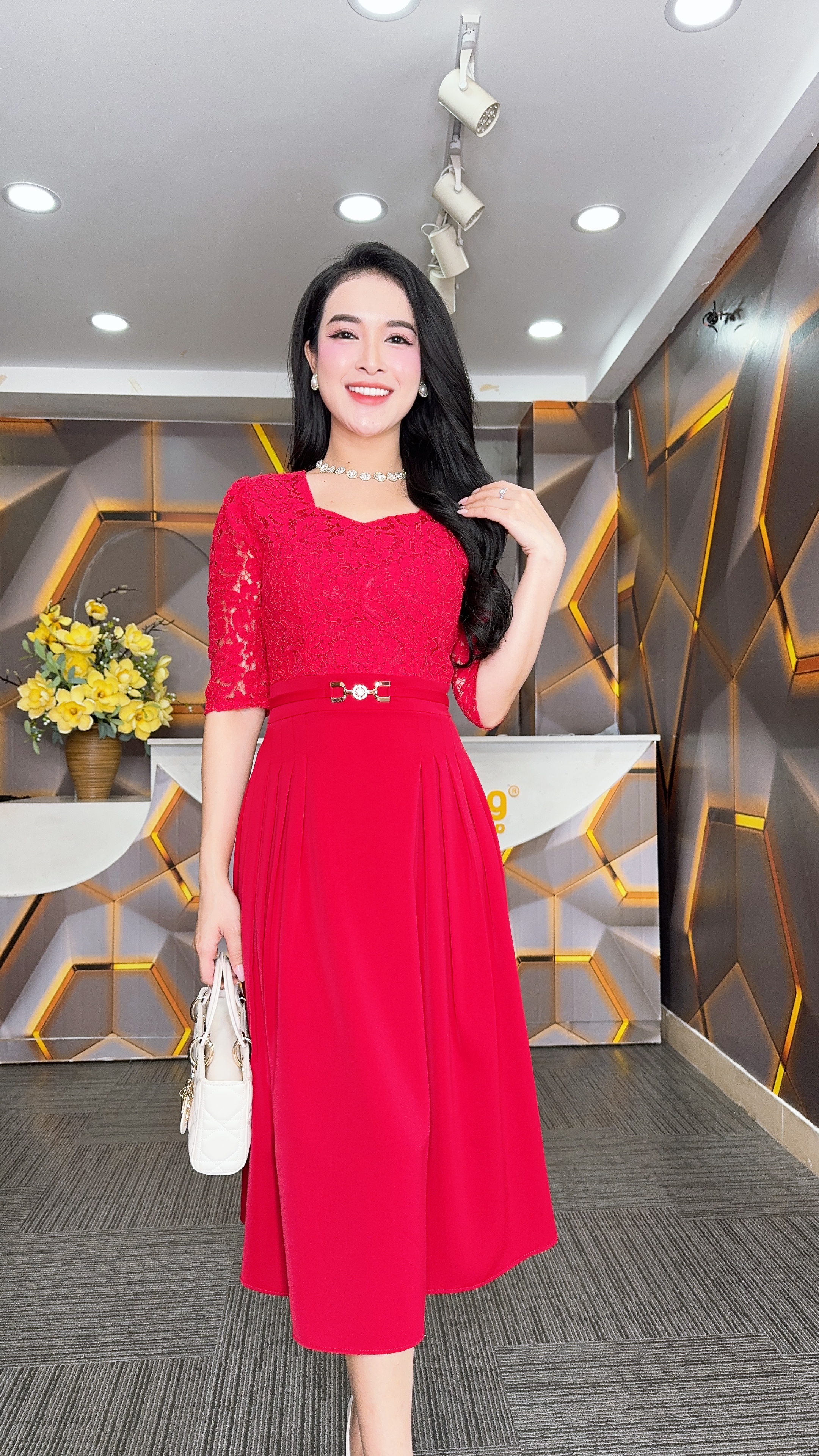 Đầm xòe - Y1793 - Thương hiệu Zonbig_thumbnail_4