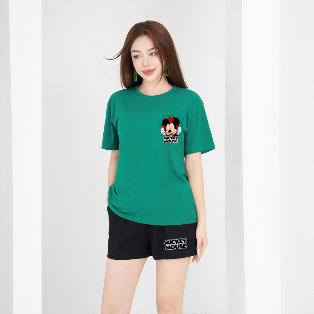 Đồ bộ nữ mặc nhà dáng rộng thời trang hè - Quần áo cộc nữ LOZA BP96_thumbnail_7