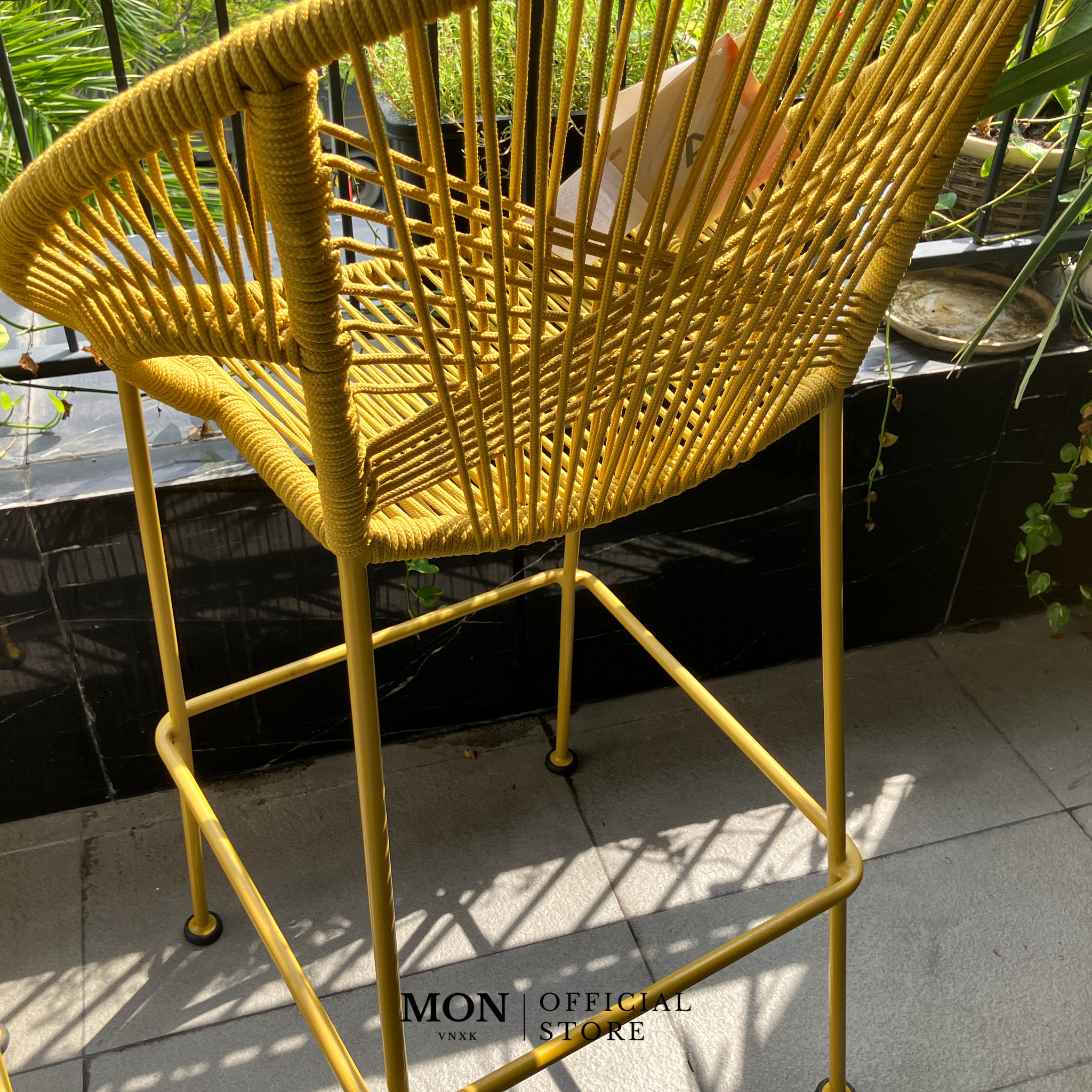 GHẾ BAR CAO NGOÀI TRỜI ARTICLE KASIKO TURMERIC VÀNG_thumbnail_8