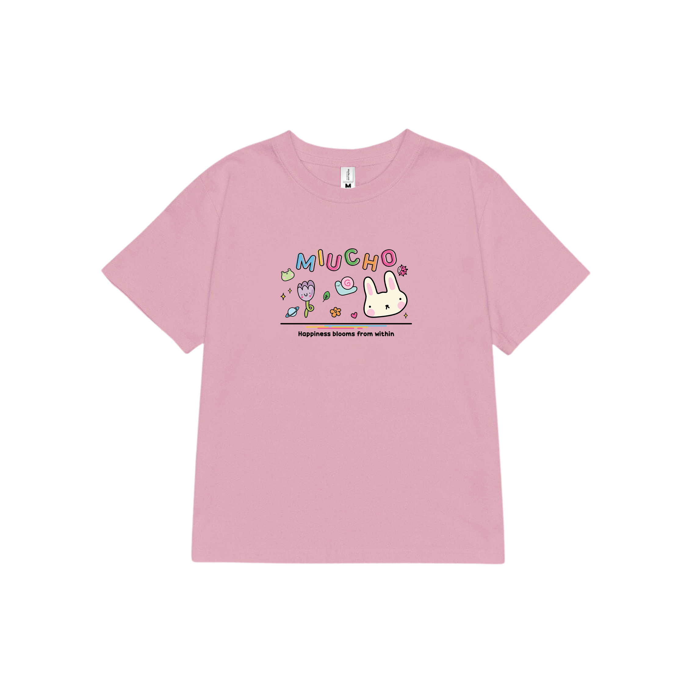 Áo baby tee ôm chất vải cotton co giãn 4 chiều thoáng mát ABD1691 Miucho in mix