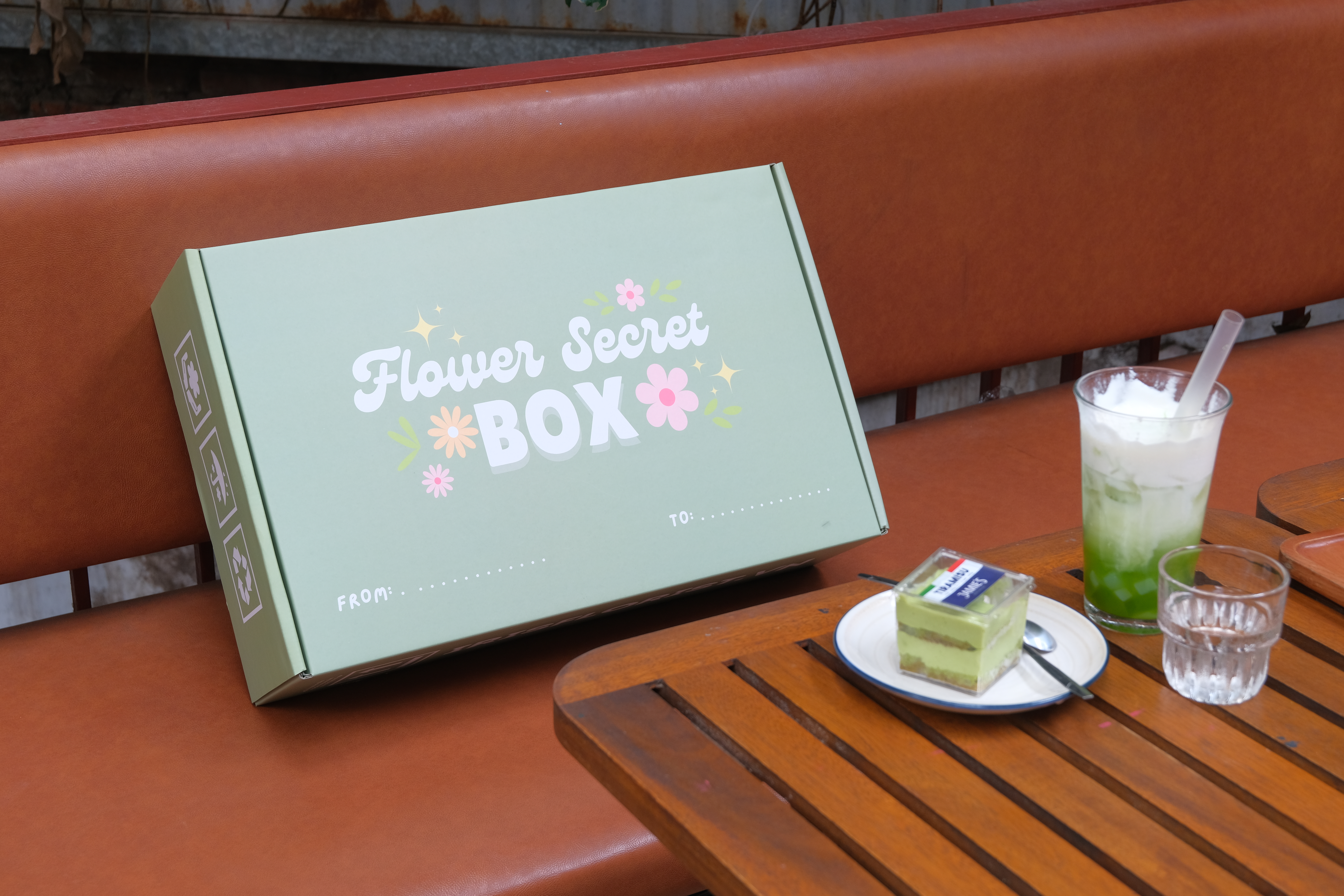BOX CARTON - Flower Secret Box - Phù hợp các bó Size M/ M+