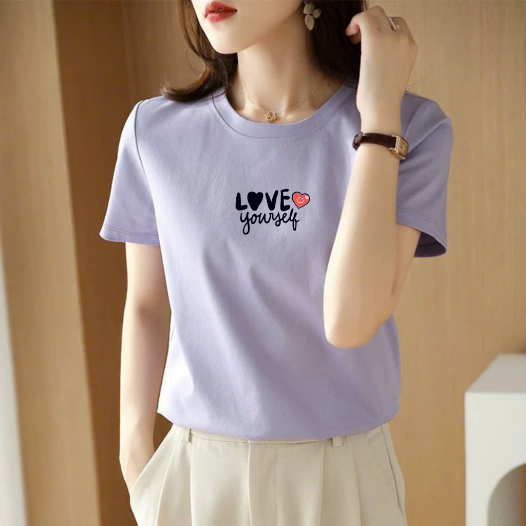 [Form vừa] Áo phông nữ 𝐋𝐎𝐙𝐀 